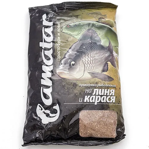 Прикормка Amatar 750г (в упак. 10 шт.) Линь , Карась 