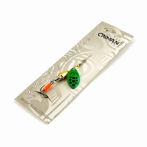 Блесна вращающаяся Caiman Cricket 7гр #3 цвет CA99 (5шт в упак.)