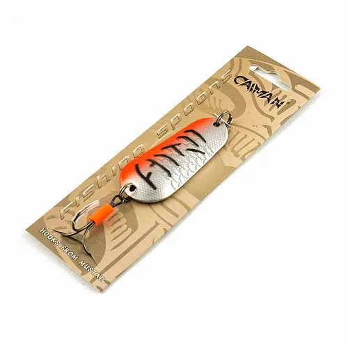 Блесна колеблющаяся Caiman Gnom 24гр 6,5см цвет CN24 (5шт в упак.)