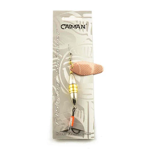 Блесна вращающаяся Caiman Wing standart 18гр #4 цвет CA01 (5шт в упак.)
