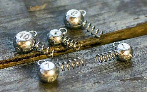 Груз IVVA Big Pike "Штопор" Ф 0,8мм 4 гр (20 шт. в упак)