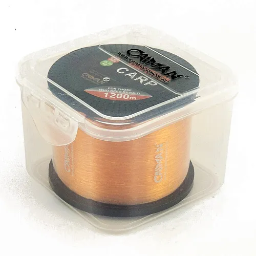 Леска Caiman Competition Carp 1200м 0,400мм оранжевая