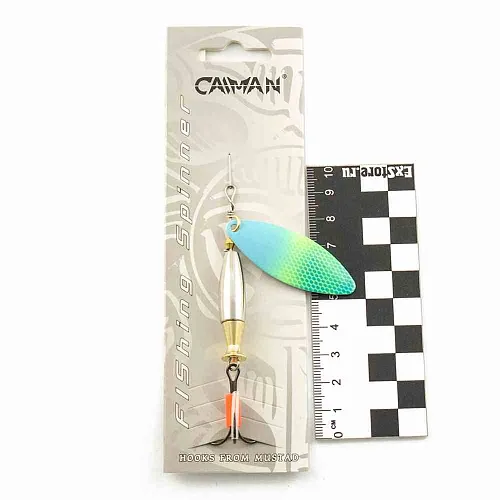 Блесна вращающаяся Caiman Longy Heavy 24гр #3 цвет CA55 (5шт в упак.)