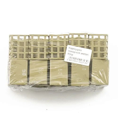 Кормушка пикерная метал 50гр (10шт в упак) РБ