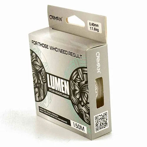 Леска Caiman Lumen 150м 0,40 мм прозрачная