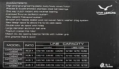 Катушка Viva Carpodrome Baitrunner CA 630 (5+1ВВ) 