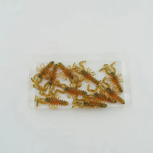 Виброхвост FISHER BAITS Mosaic 40мм цвет 02 (уп. 10шт)