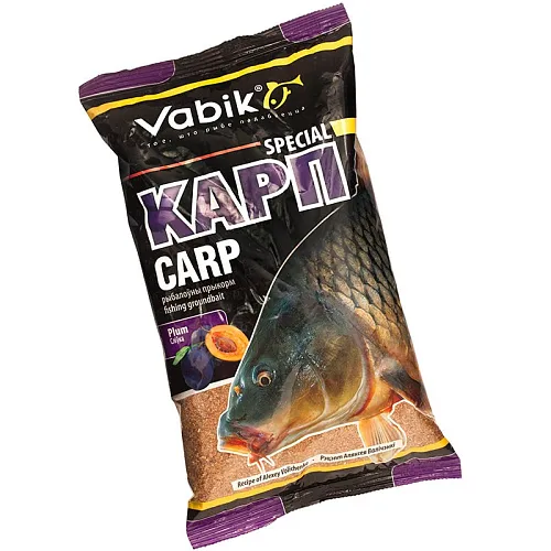 Прикормка Vabik Special 1 кг (в упак. 10 шт.) Карп слива