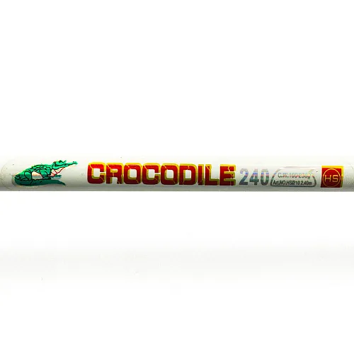 Удилище "Крокодил" белый 100-250g 2,4 m