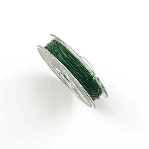 Поводочный материал Caiman Skin Flex в оплетке Olive 10m 20lbs 215864