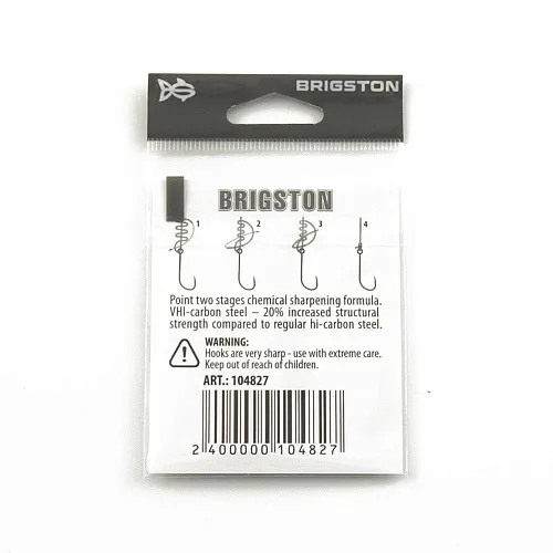 Крючок Brigston Baitholder 2BH №10 ( уп. 10 шт.)