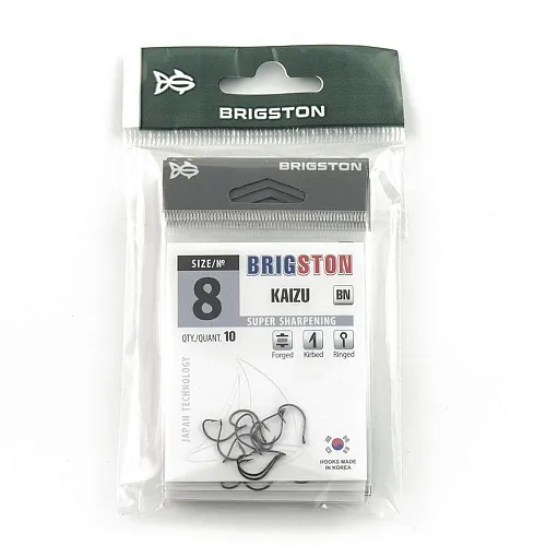 Крючок Brigston Kaizu BN № 8 ( уп. 10 шт.)