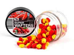 Бойлы нейтральной плавучести (Wafters) GBS Креветка-клюква 6х9мм