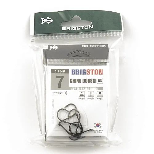 Крючок Brigston Chinu Douski BN № 7 ( уп. 6 шт.)