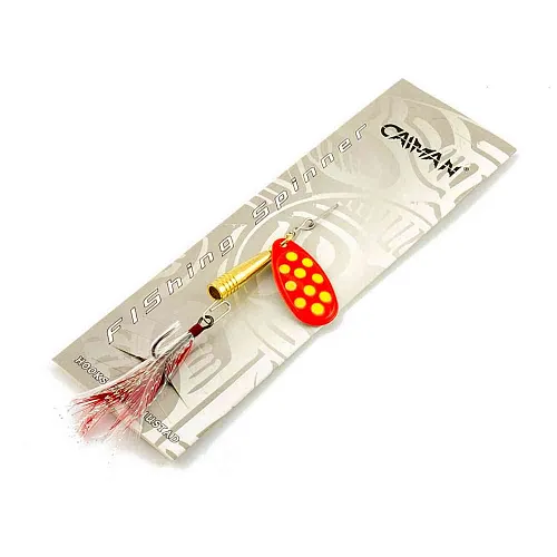 Блесна вращающаяся Caiman Pike killer classic 6гр #3 цвет CA105 (5шт в упак.)