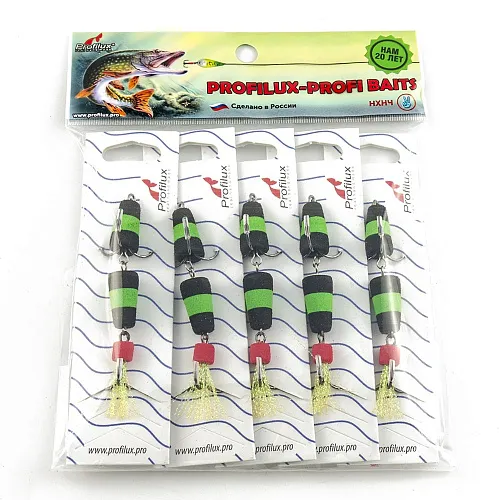 Мандула Profilux "Classic" 2Х цв 23 черный-зеленый-черный