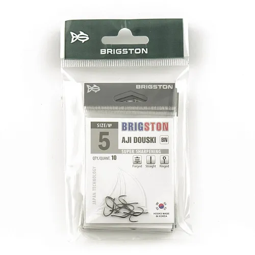 Крючок Brigston AJi Douski BN № 5 ( уп. 10 шт.)