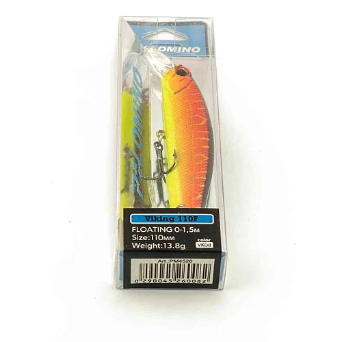 Воблер Palomino Viking 110F 13,8гр 0-1,5м цвет 8