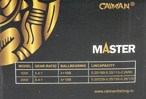 Катушка Caiman Master FD 1000 (4+1ВВ)