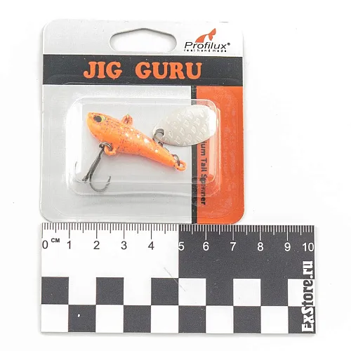 Джиг-блесна Profilux Тэйл-Спиннер 18гр цв. 314 (Оранжевый)