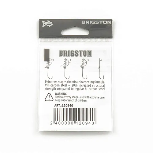 Крючок Brigston Aberdeen BN №10 ( уп. 8 шт.)