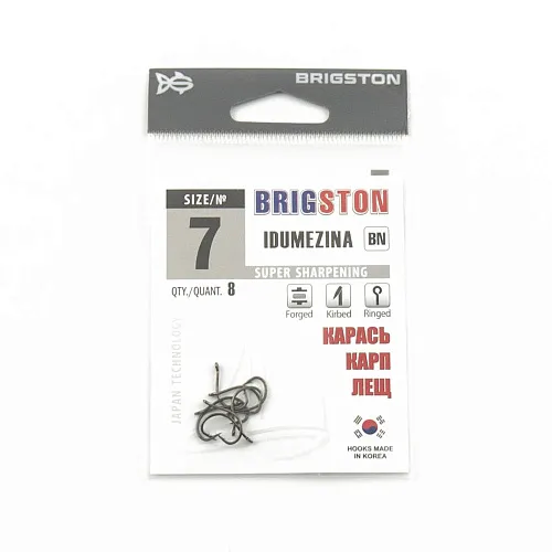 Крючок Brigston Idumezina № 7 ( уп. 8 шт.)
