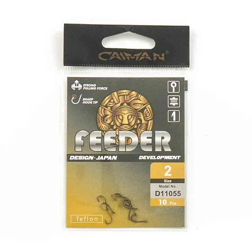 Крючки Caiman Feeder Spesial №2 D11055