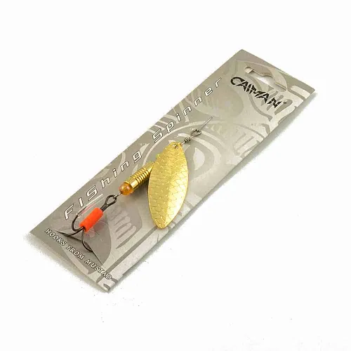 Блесна вращающаяся Caiman Longy classic 10гр #3 цвет CA03 (5шт в упак.)