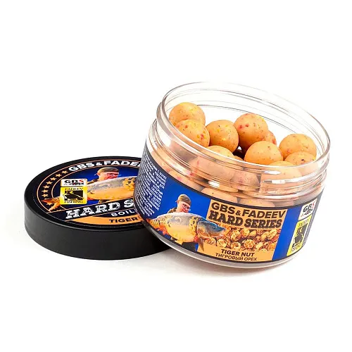 Бойлы варёные насадочные GBS vs Fadeev hard series Tiger Nut 20 мм