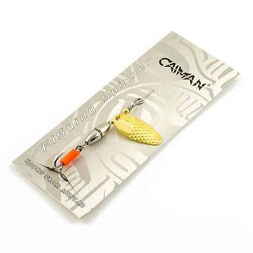 Блесна вращающаяся Caiman Oval core 5гр #2 цвет CA03 (5шт в упак.)
