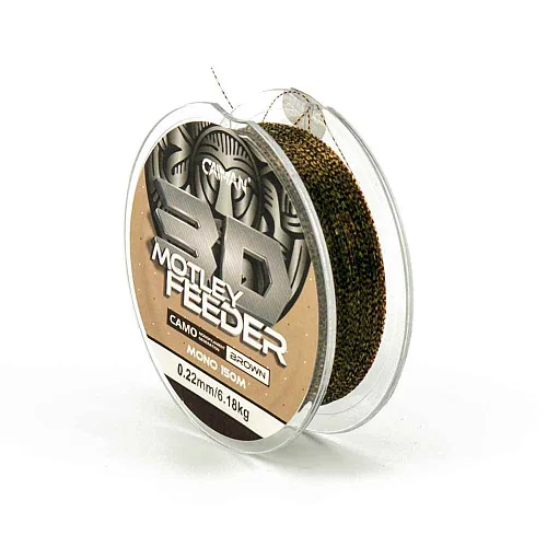 Леска Caiman Motley Feeder 150м 3D Camo Brown 0,22 мм