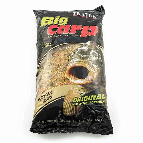 Прикормка Traper 1кг Big Carp Miod Мед