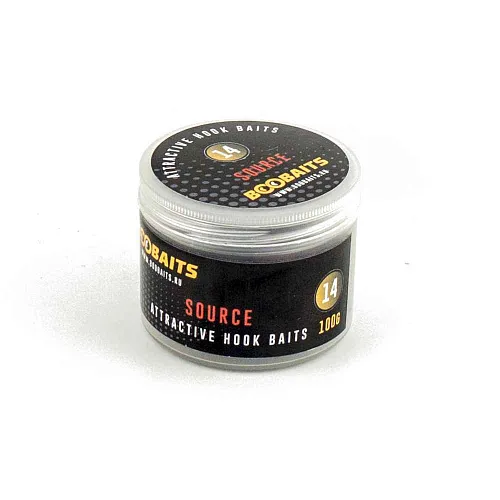 Бойлы насадочные BOO Baits 14мм Source (банка 100гр)