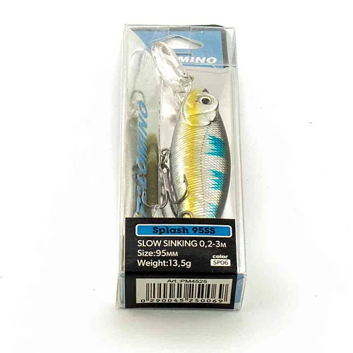 Воблер Palomino Splash 95SS 13,5гр 0,2-3м цвет 6
