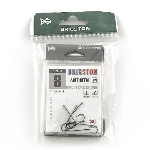 Крючок Brigston Aberdeen BN № 8 ( уп. 7 шт.)