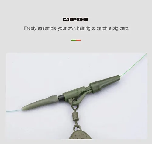 Набор карповых аксессуаров Carpking (клипсы,лентяйки,quick-change,конусы)