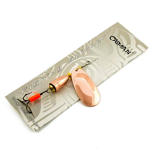 Блесна вращающаяся Caiman Super Vibbra 13гр #5 цвет CA01 (5шт в упак.)