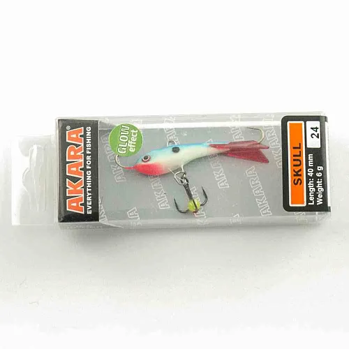 Балансир Akara Skull 40 мм 6 гр цвет 24