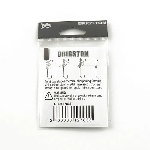 Крючок Brigston Chinu BN №12 ( уп. 2 шт.)
