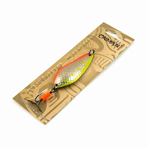 Блесна колеблющаяся Caiman Delta 21гр 6,8см цвет CN33 (5шт в упак.)