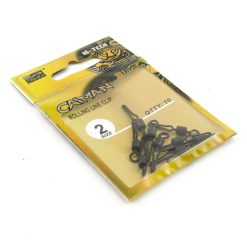 Вертлюг Caiman 216021 Black mat #2 10шт/уп 