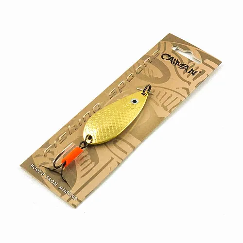 Блесна колеблющаяся Caiman Greedy 18гр 6,3см цвет CN03 (5шт в упак.)