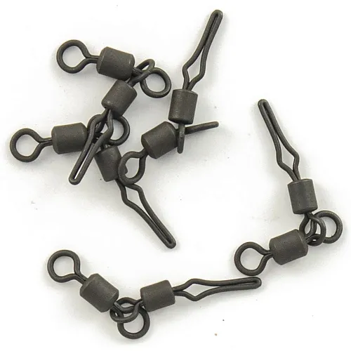 Вертлюг двойной с клипсой Carpking CK9215-0102 #1X2 (5шт в упак)