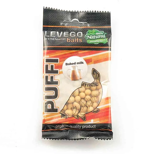 Воздушное пенотесто PUFFI Levego baits (Топленое молоко) 10 штук в упак