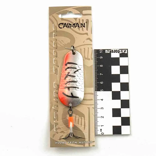 Блесна колеблющаяся Caiman Gnom 24гр 6,5см цвет CN24 (5шт в упак.)