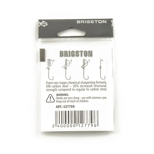 Крючок Brigston Iseama-X BN №10 ( уп. 6 шт.)