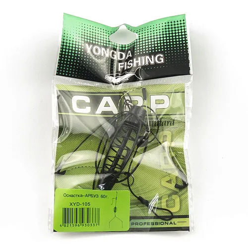 Монтаж арбуз Palomino XYD 105 - 60g 3 крючка (10 шт в упак)