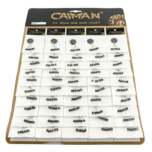 Стопора Caiman "XL" 50 шт на блистере 206703