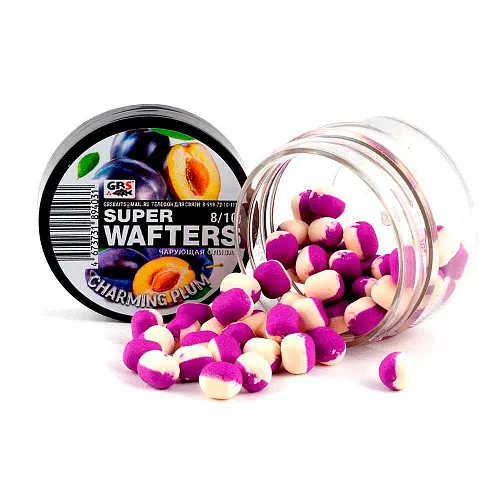 Бойлы нейтральной плавучести (Wafters) GBS Чарующая слива 8х10мм