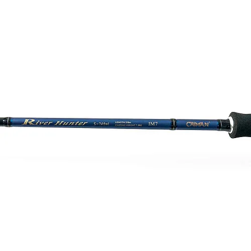 Спиннинг Caiman River hunter spin (Синие) IM-7 7-28g 2.10м 